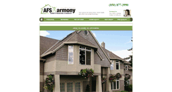 Desktop Screenshot of afsharmony.com